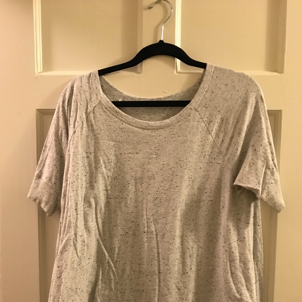 Loft speckled tee.